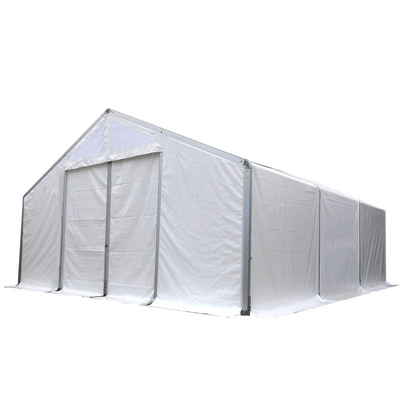 IFRC/ICRC/WFP/IOM Standard feuerhemmende UV-beständige 10 x 24 m große Zelt-Mobillagereinheiten (MSU)