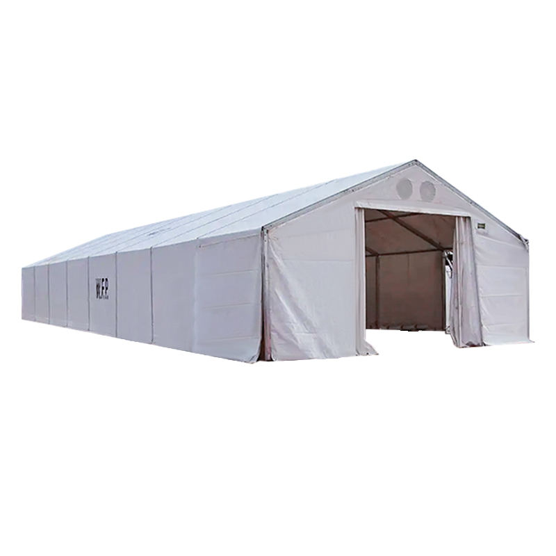 IFRC/ICRC/WFP/IOM Standard 10x32m langlebige, flexible Lagerzelte, mobile Lagereinheiten (MSU)