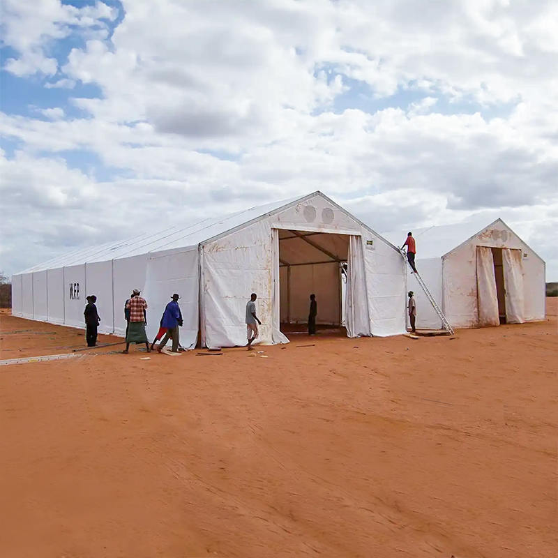 IFRC/ICRC/WFP/IOM Standard 10x32m langlebige, flexible Lagerzelte, mobile Lagereinheiten (MSU)
