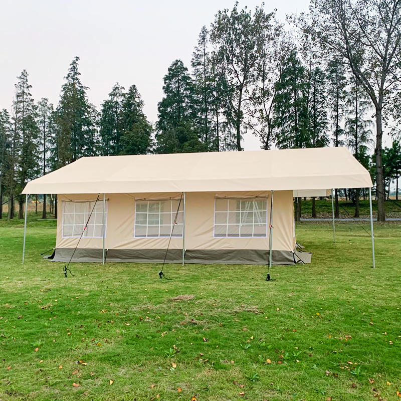 UNSOS Standard 10-Personen-Zelt, Kurzentlastung, Sichtschutz