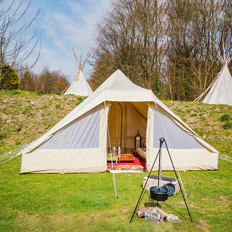 4,4 Meter Touareg Deluxe Zelt Camping Zelt aus Segeltuch