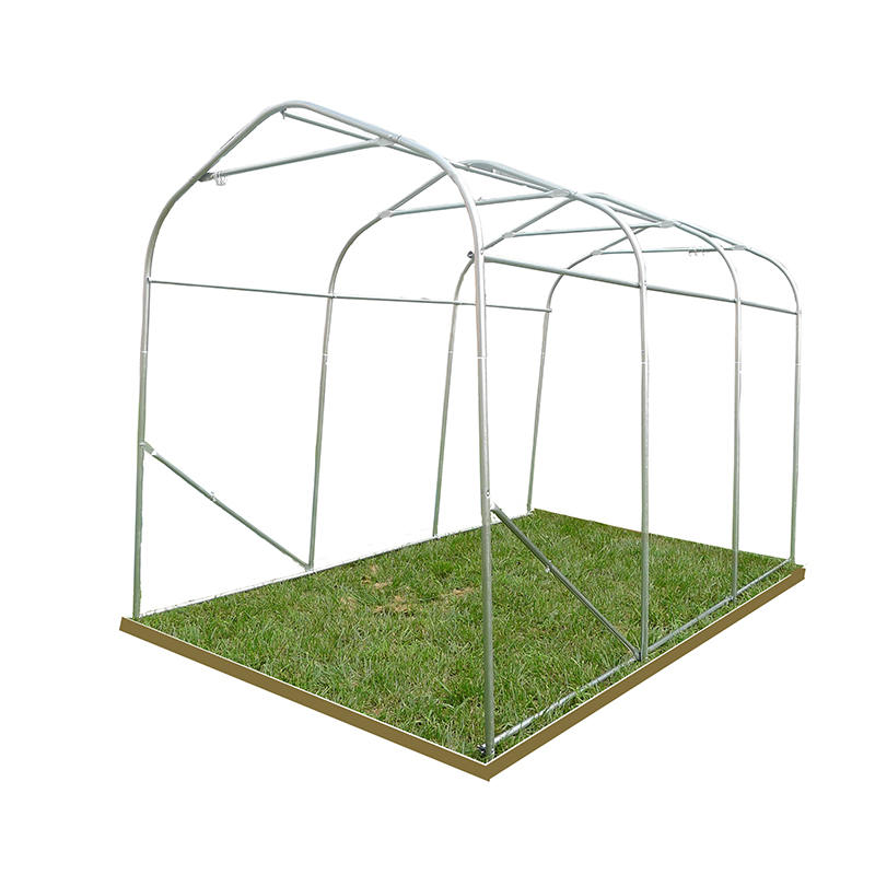 2,4 x 3,6 regensicheres PVC-Überdach, tragbarer Carport