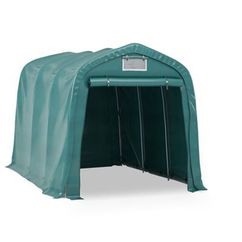 2,4 x 3,6 regensicheres PVC-Überdach, tragbarer Carport