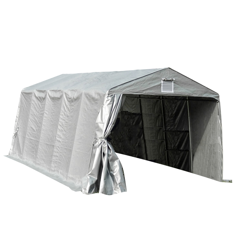 3,3 x 6,1 m (11 x 20 Zoll) robuste tragbare Garage aus UV-beständigem PE-Segeltuch