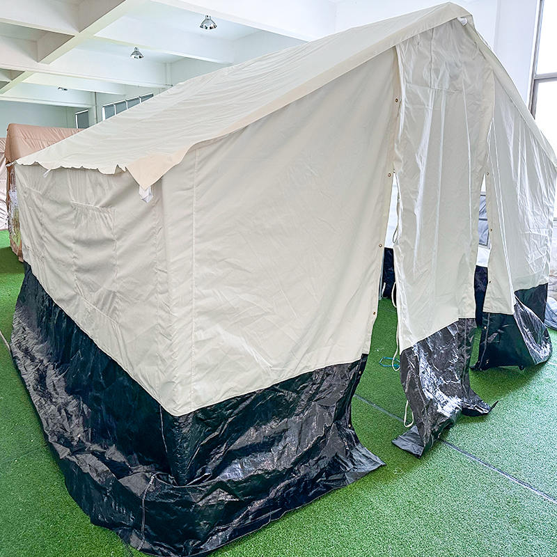 ICRC IFRC UNHCR Standard 5-Personen-Doppelfaltbares Allwetter-Familienzelt