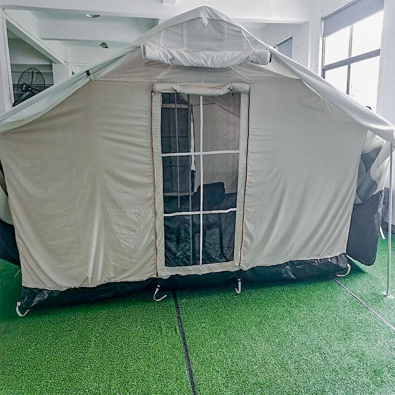 ICRC IFRC UNHCR Standard 5-Personen-Doppelfaltbares Allwetter-Familienzelt