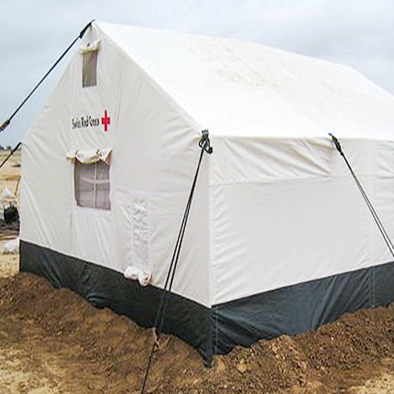 ICRC IFRC UNHCR Standard 5-Personen-Doppelfaltbares Allwetter-Familienzelt