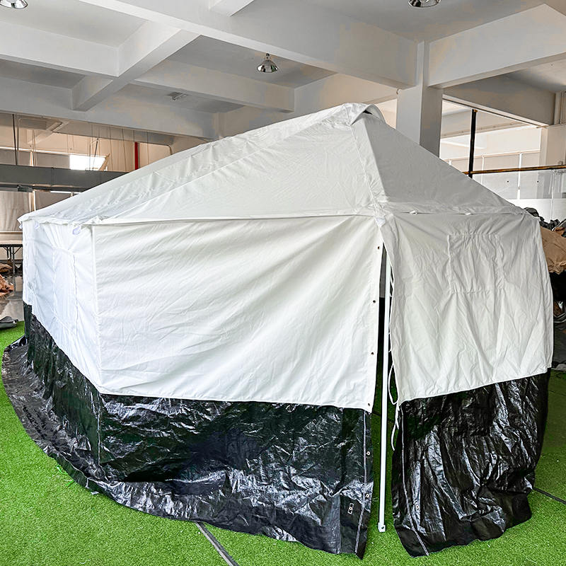 ICRC IFRC UNHCR Standard 5-Personen-Doppelfaltbares Allwetter-Familienzelt