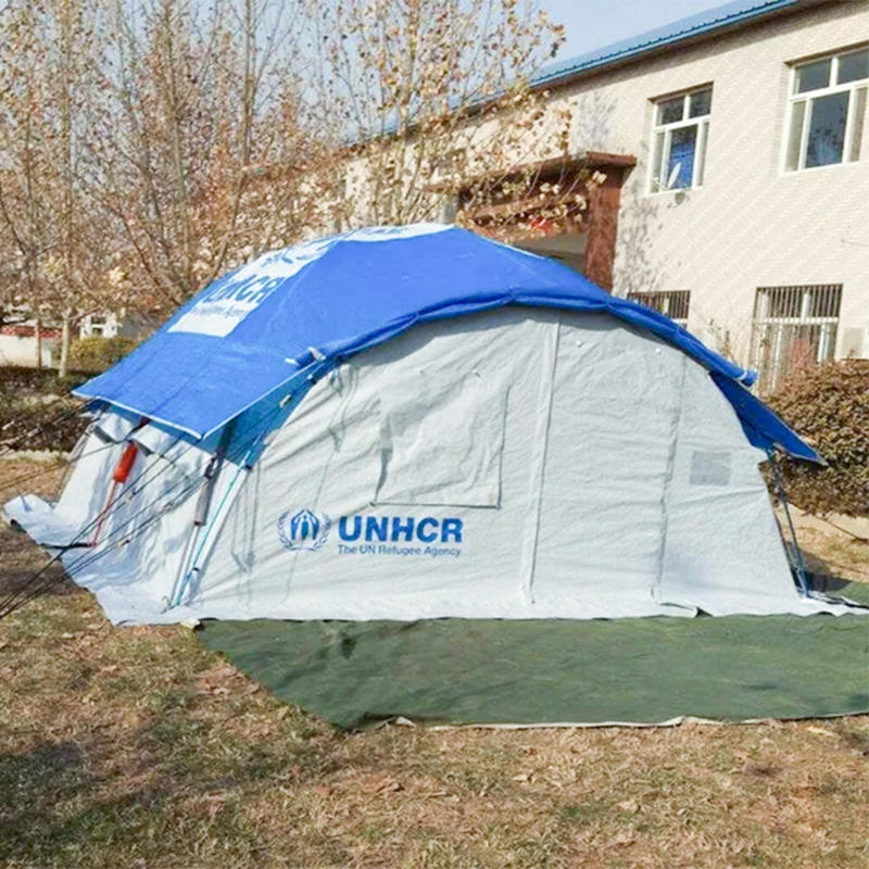 Selbststehendes Familienzelt nach UNHCR-Standard