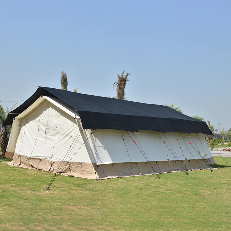 MSF/ICRC/IFRC Standard 45 m² Mehrzweckzelt, Basiszelt für Schule, Büro, Klinik