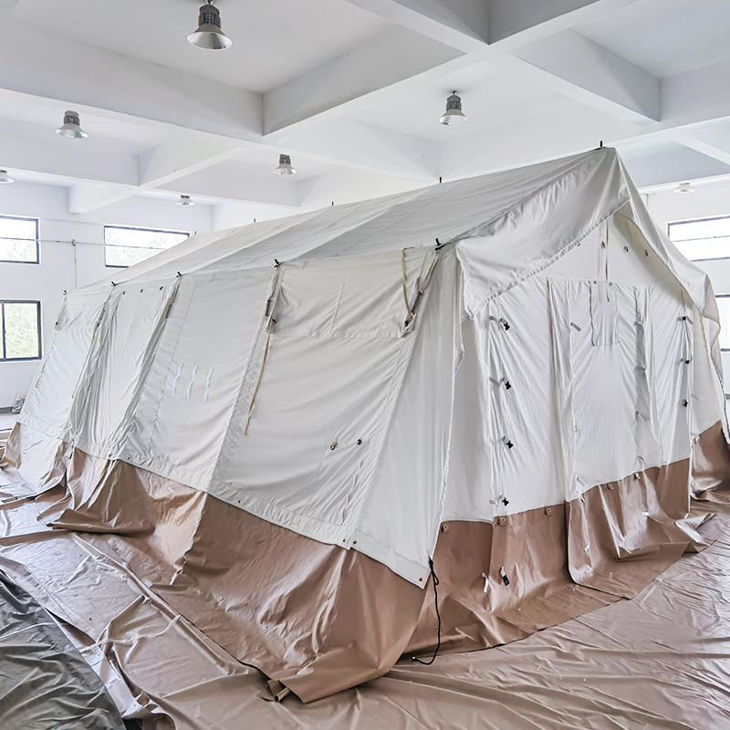 MSF/ICRC/IFRC Standard 45 m² Mehrzweckzelt, Basiszelt für Schule, Büro, Klinik