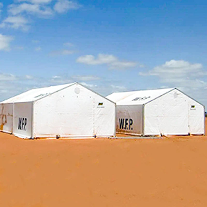IFRC/ICRC/WFP/IOM Standard 6,5x8m tragbare Zelt-Mobillagereinheiten (MSU)