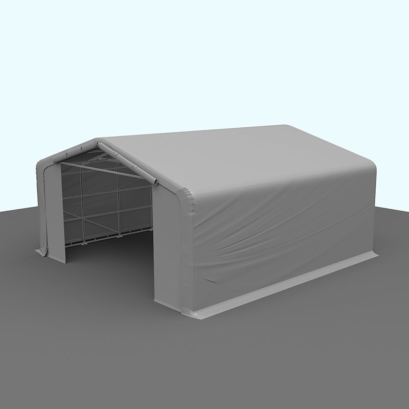 7 x 7 2,6 m Seitenhöhe, Industrie- und Gewerbelager-Schattenzelt, tragbare Zelthalle