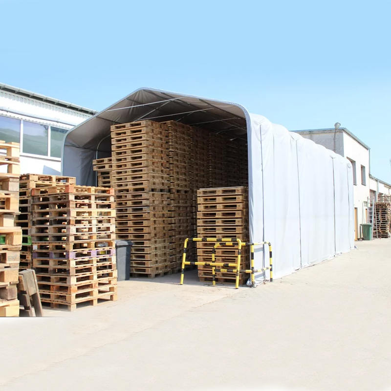 8 x 12, 4 m, seitliche Höhe, UV-beständiger Lager-Schattenzelt-Sonnenschutz