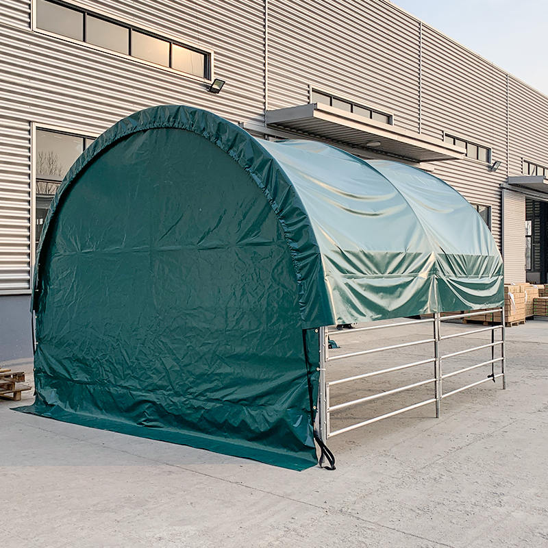 4x4mx3,15m tragbare Viehunterstände für Pferde, Kühe, Schafe