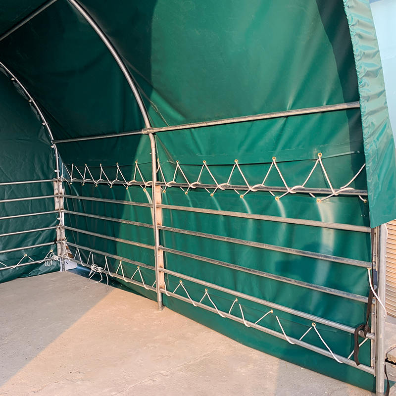 4x4mx3,15m tragbare Viehunterstände für Pferde, Kühe, Schafe