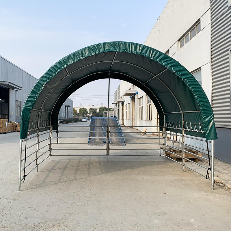 4x4mx3,15m tragbare Viehunterstände für Pferde, Kühe, Schafe