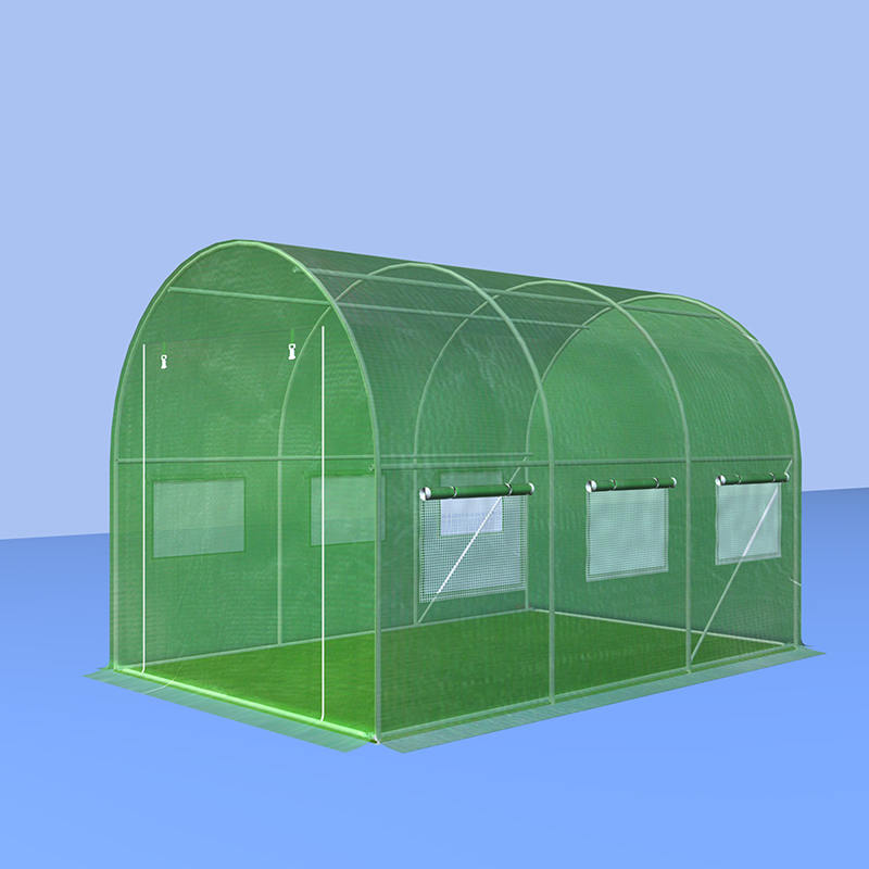 2x3x2m kleine Polytunnel für Gärten