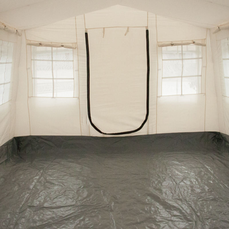 24 m² großes Mehrzweck-Huggy-Zelt nach UNICEF-Standard