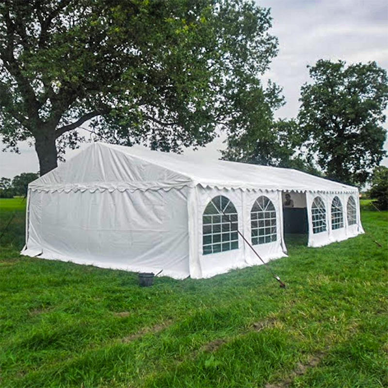 6 x 12 m großes, luxuriöses PVC-Eventzelt für den Außenbereich