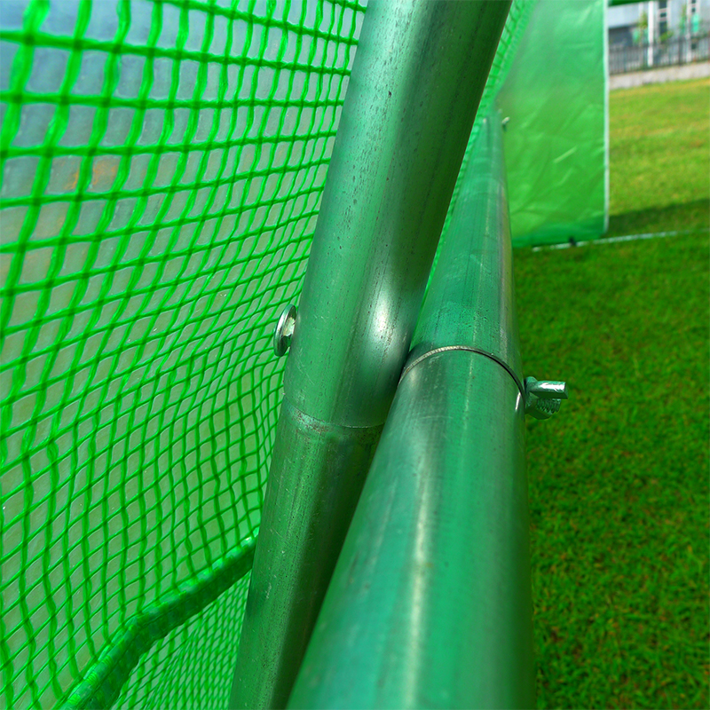 4 x 10 x 2,3 m große, robuste Folientunnel-Gewächshäuser