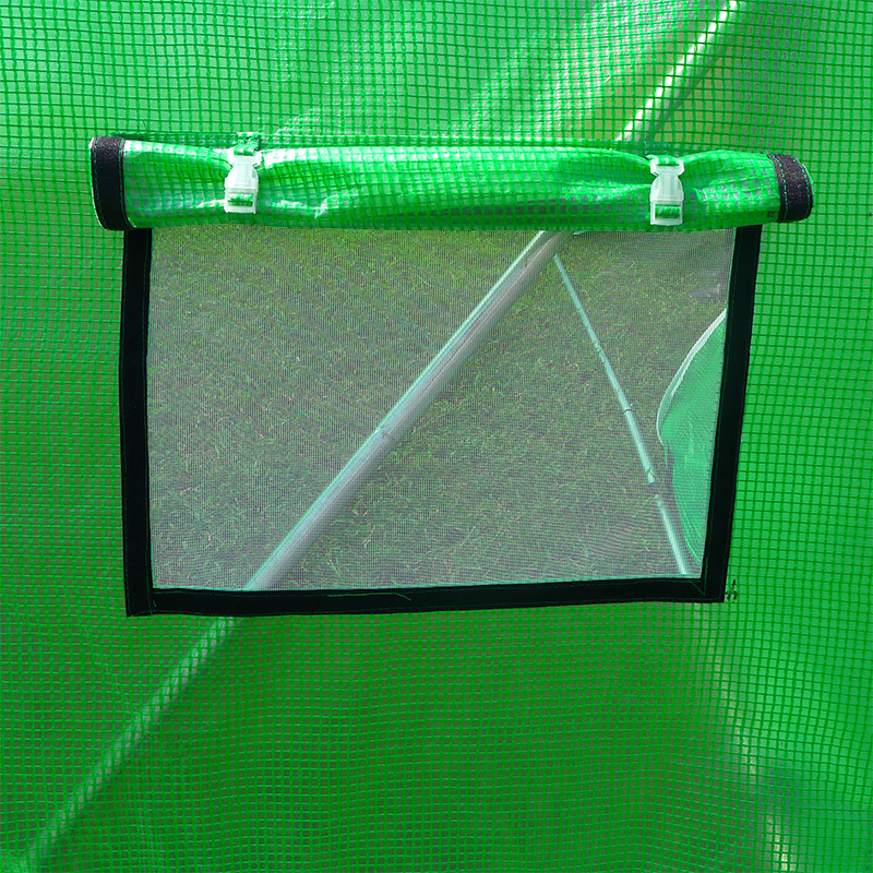 4 x 10 x 2,3 m große, robuste Folientunnel-Gewächshäuser