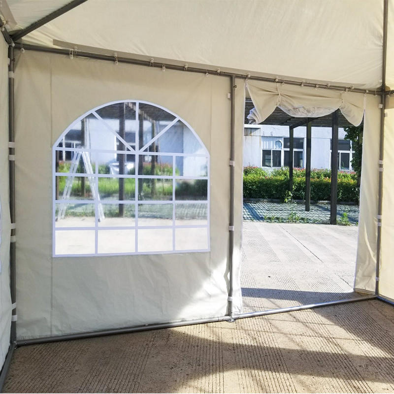 4 x 4 m traditioneller Pagodenpavillon für Hochzeiten, Partys