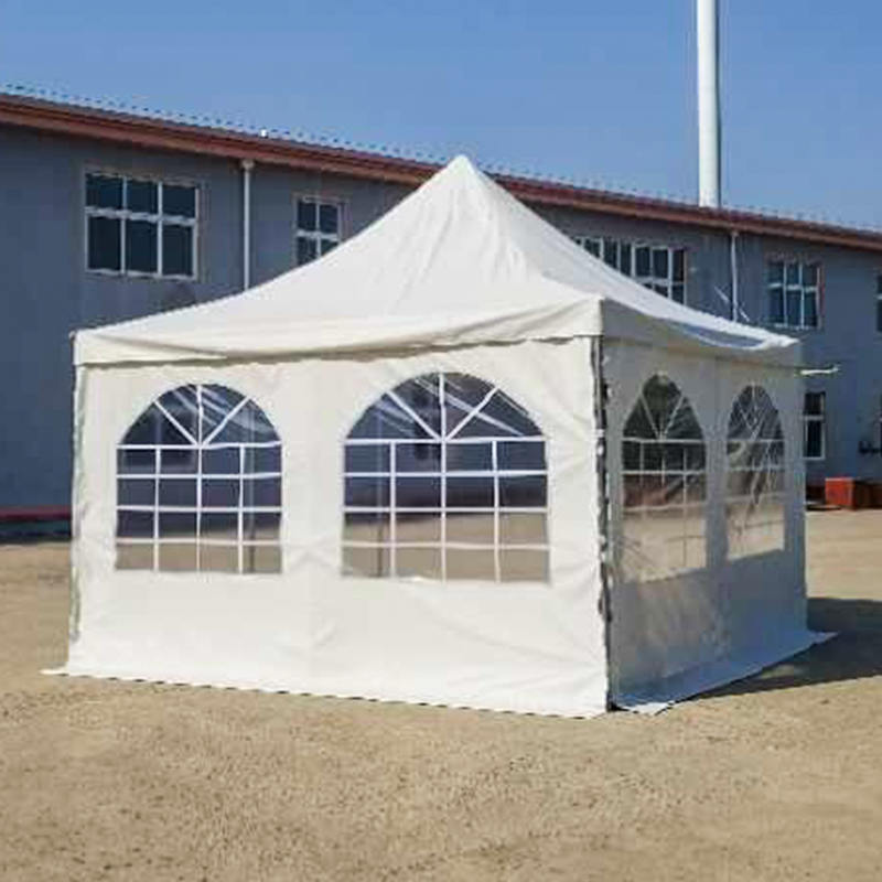 4 x 4 m traditioneller Pagodenpavillon für Hochzeiten, Partys