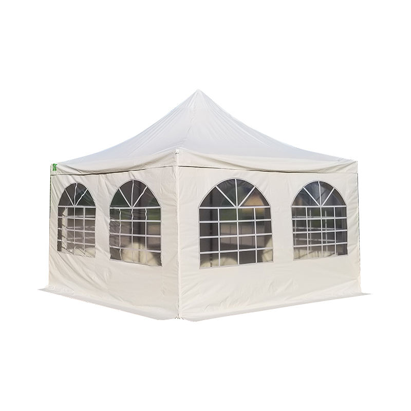 4 x 4 m traditioneller Pagodenpavillon für Hochzeiten, Partys