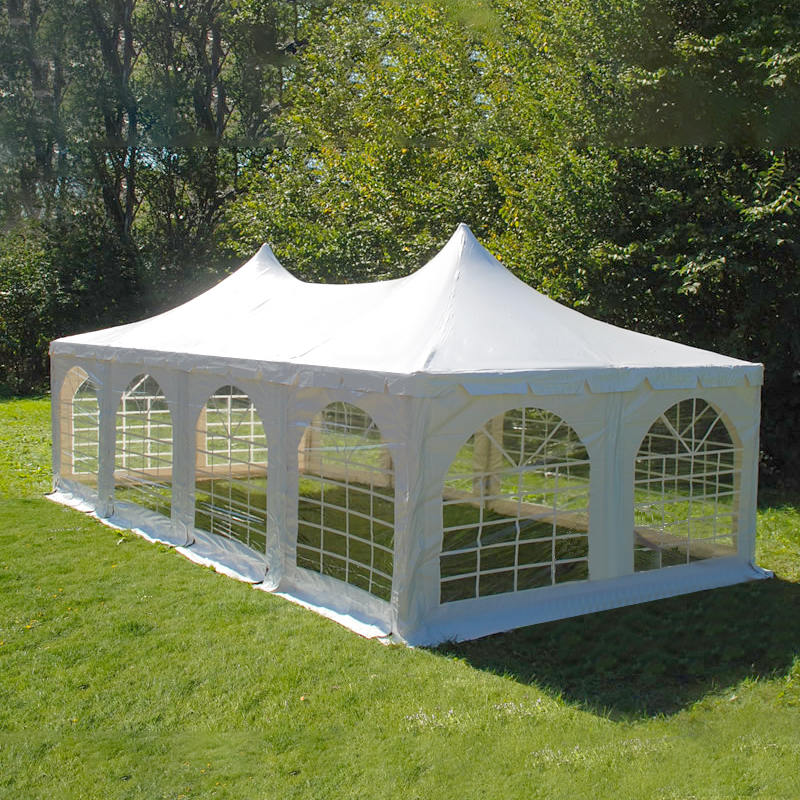 4x8-2,3m Outdoor-Partyzelt mit doppelter Spitze und Pagode
