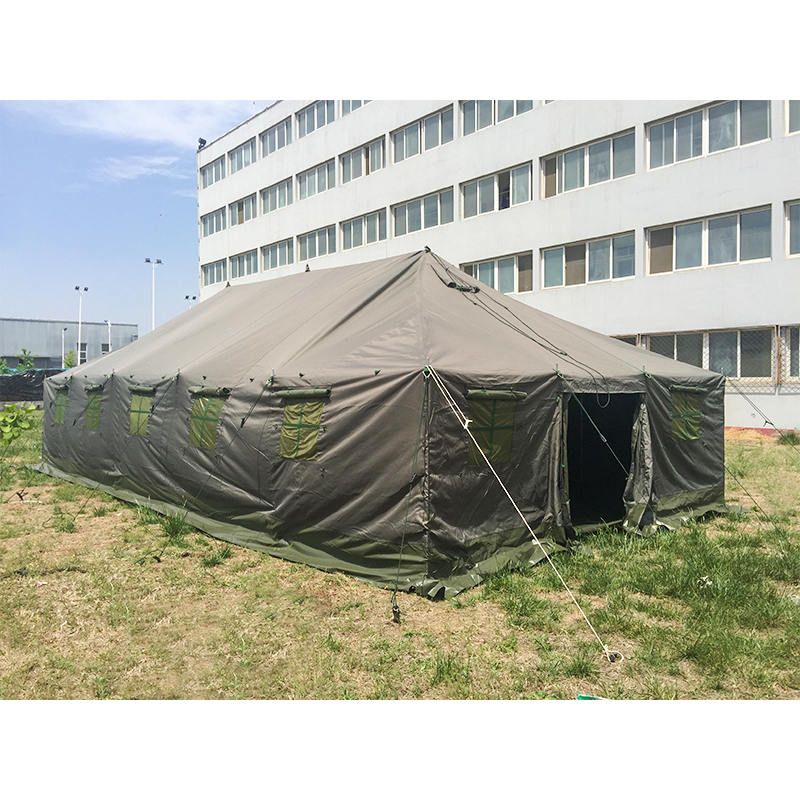 4,8 x 10,0 m großes Canvas Military Surplus Pole-Zelt