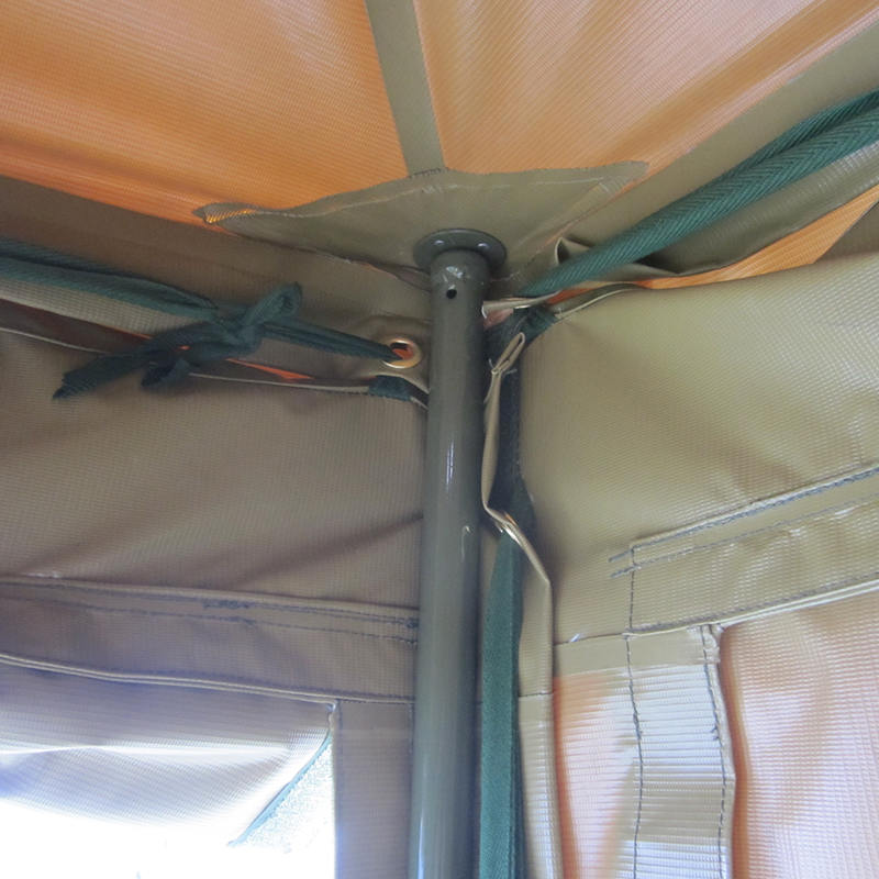 5x5m 8-12 Personen Canvas-Armeezelt für Katastrophenhilfe