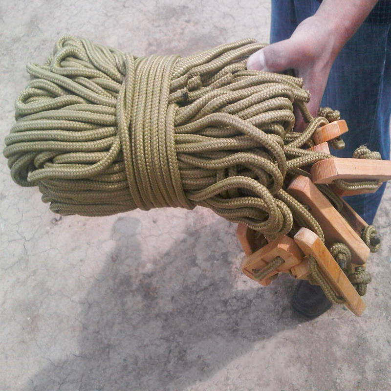 5 x 10 m großes Mehrzweck-Hüftdachzelt aus Segeltuch