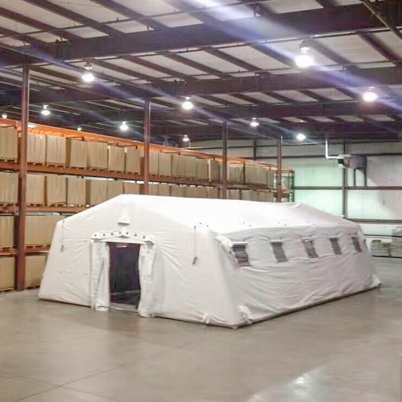 5,6 x 12,35 m großes, aufblasbares, luftdichtes Mehrzweck-Niederdruckzelt mit schnellem Aufbau