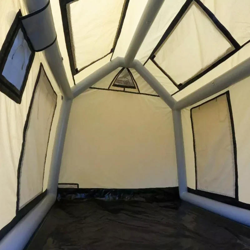 Aufblasbares Vier-Jahreszeiten-Glamour-Campingzelt für 2–4 Personen