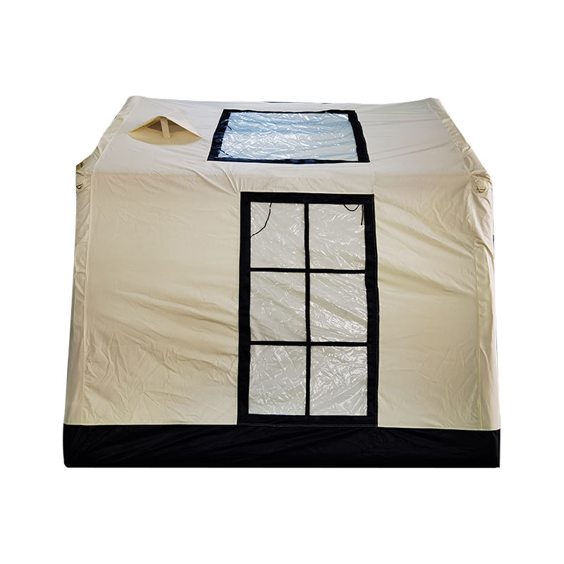 Aufblasbares Vier-Jahreszeiten-Glamour-Campingzelt für 2–4 Personen