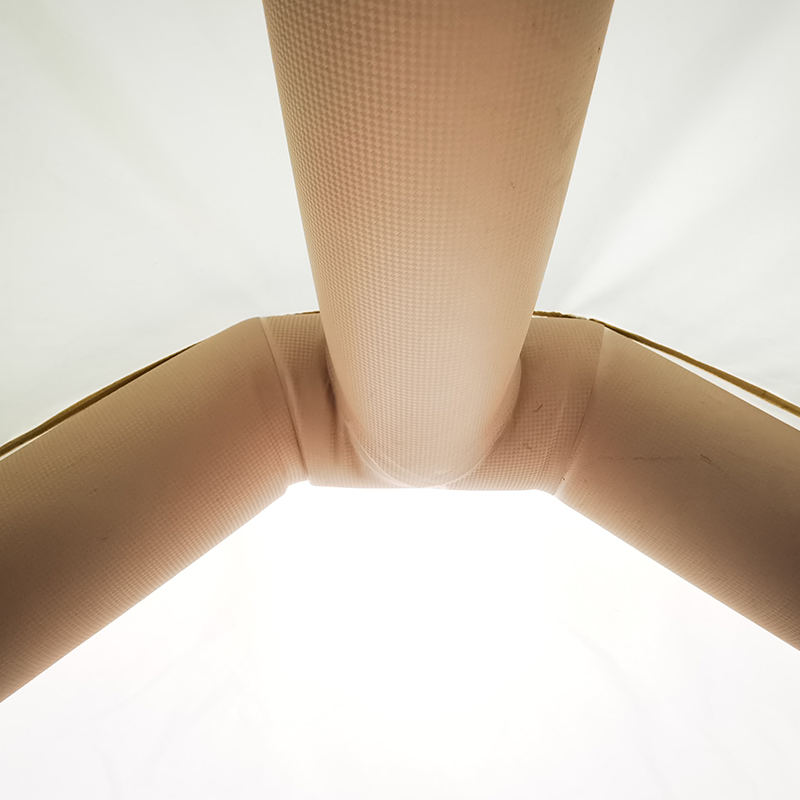 Aufblasbares Vier-Jahreszeiten-Glamour-Campingzelt für 2–4 Personen