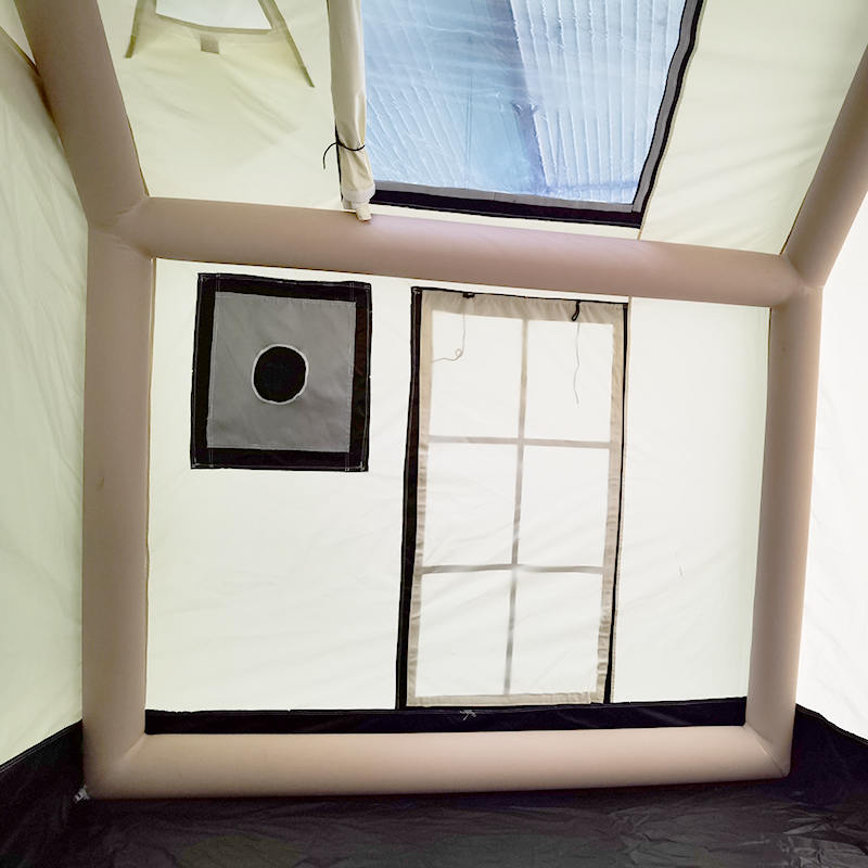 Aufblasbares Vier-Jahreszeiten-Glamour-Campingzelt für 2–4 Personen