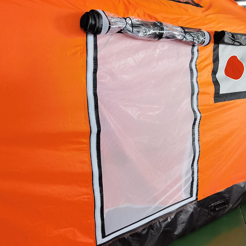 Aufblasbares Vier-Jahreszeiten-Glamour-Campingzelt für 2–4 Personen