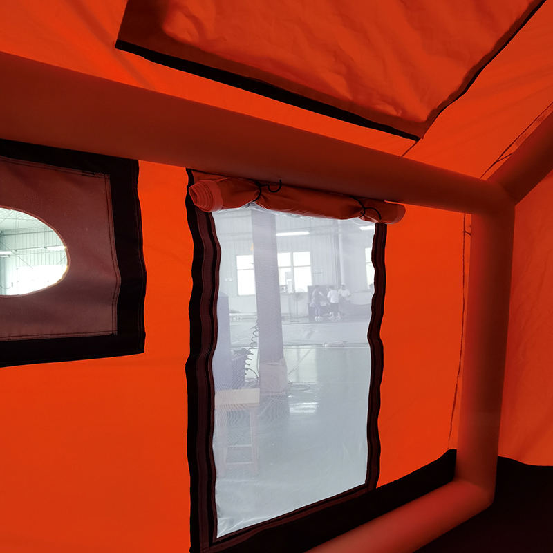 Aufblasbares Vier-Jahreszeiten-Glamour-Campingzelt für 2–4 Personen