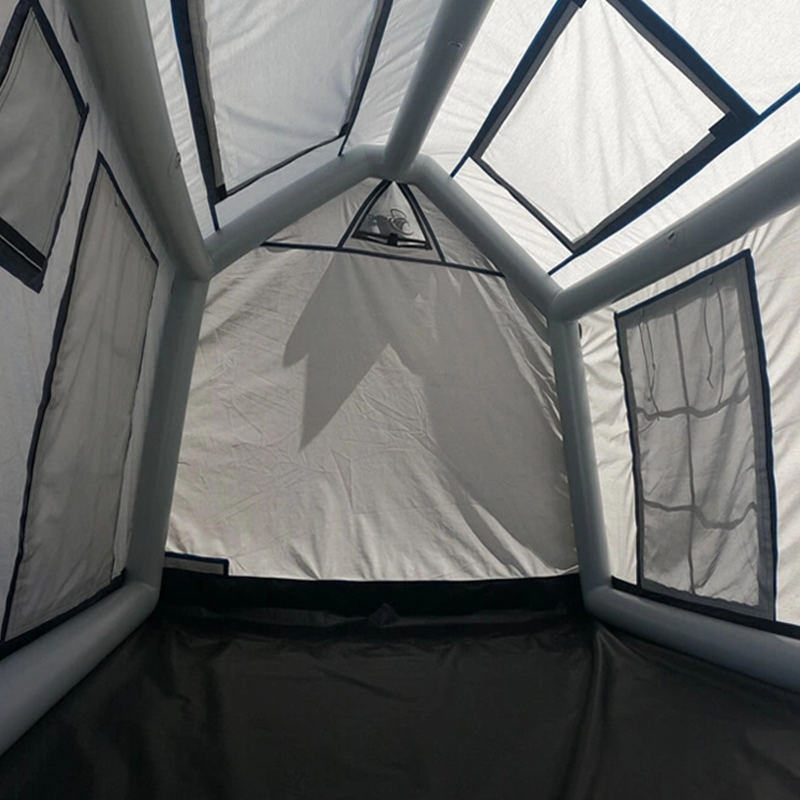 Aufblasbares Vier-Jahreszeiten-Glamour-Campingzelt für 2–4 Personen