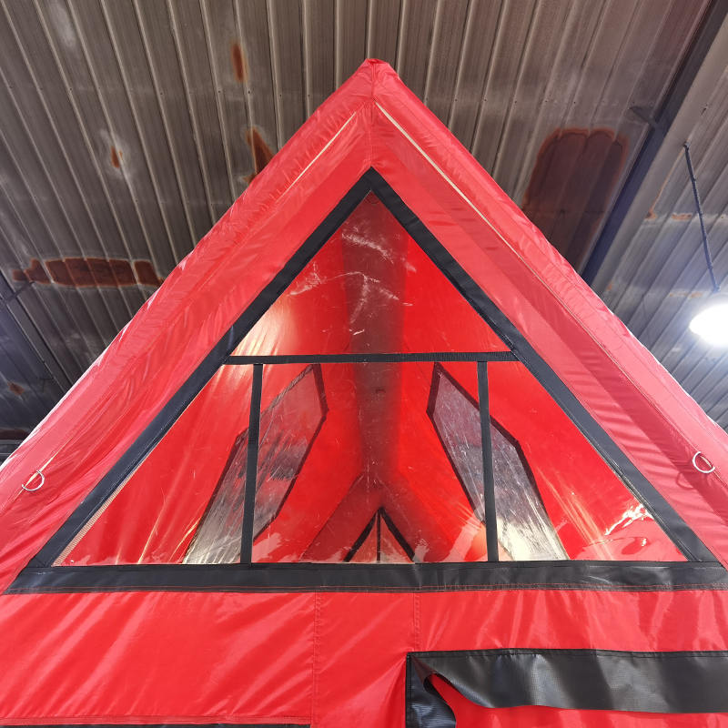 Wasserdichtes aufblasbares Luftzelt für 8–10 Personen, für vier Jahreszeiten, für Camping